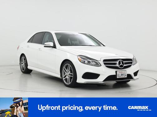 White 2016 Mercedes-Benz E-Class Sport
