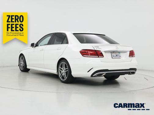 White 2016 Mercedes-Benz E-Class Sport
