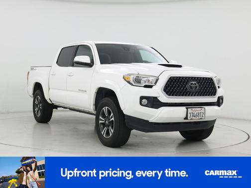 White 2019 Toyota Tacoma TRD Sport