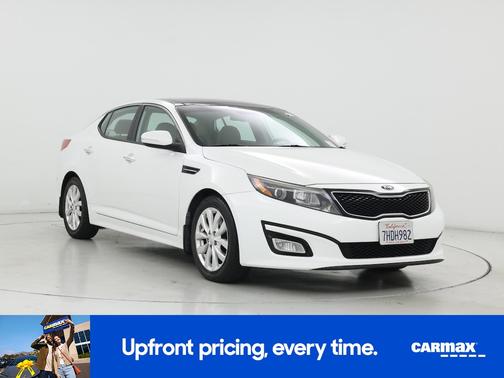White 2015 Kia Optima EX