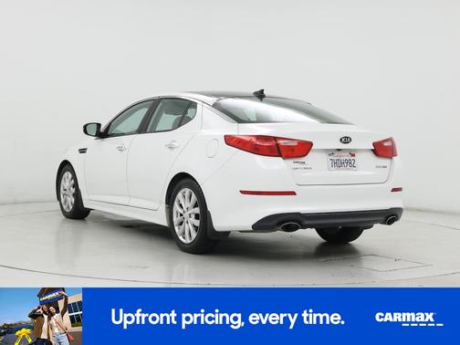 White 2015 Kia Optima EX