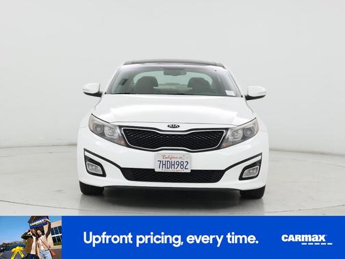 White 2015 Kia Optima EX