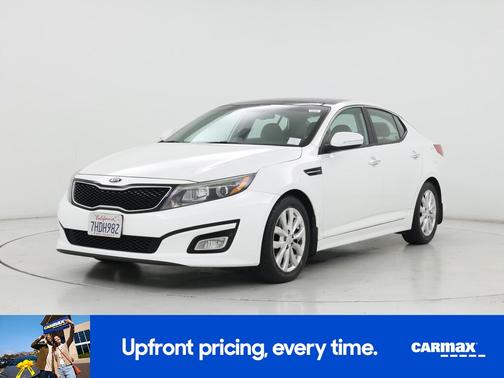 White 2015 Kia Optima EX