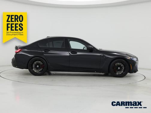 Black 2023 BMW M3 Competition