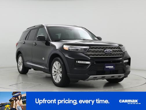 Black 2022 Ford Explorer King Ranch