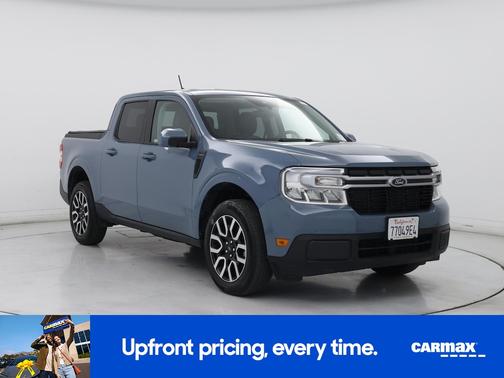 Blue 2023 Ford Maverick Lariat