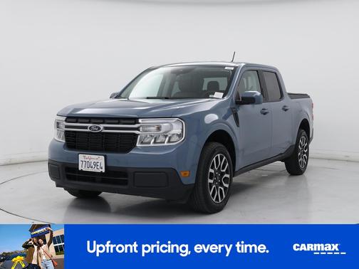 Blue 2023 Ford Maverick Lariat