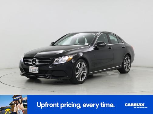 Black 2018 Mercedes-Benz C-Class