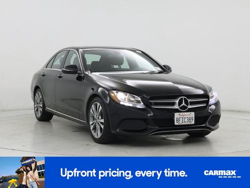 Black 2018 Mercedes-Benz C-Class