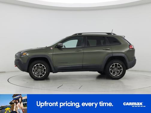 Green 2020 Jeep Cherokee Trailhawk
