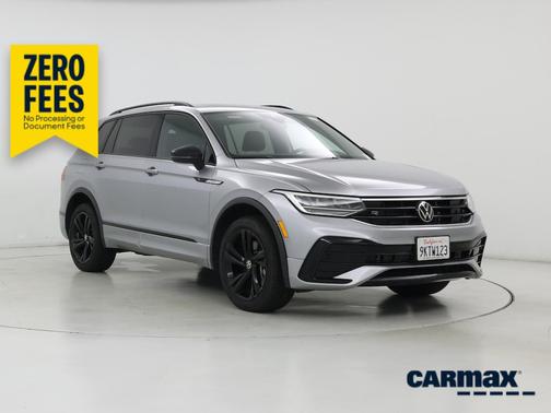 Silver 2023 Volkswagen Tiguan SE R-Line Black