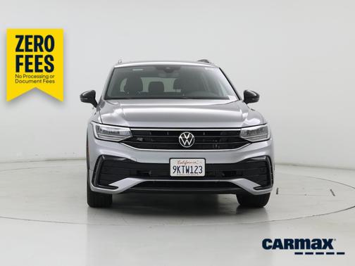 Silver 2023 Volkswagen Tiguan SE R-Line Black