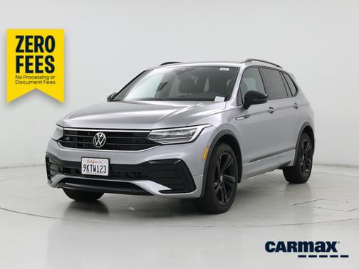 Silver 2023 Volkswagen Tiguan SE R-Line Black
