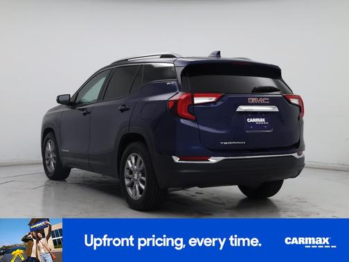 Blue 2022 GMC Terrain SLT