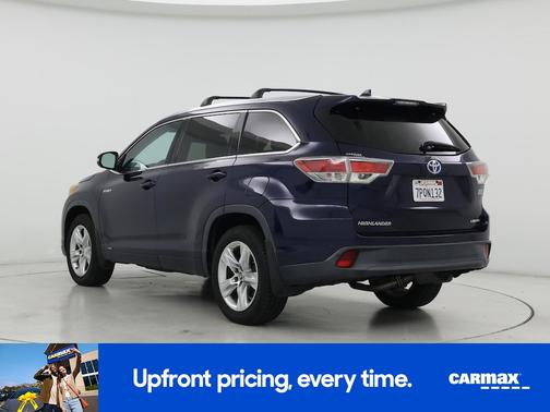 2016 Toyota Highlander Hybrid Limited Platinum