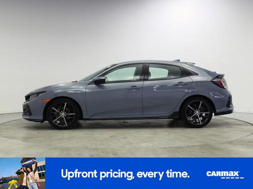 Blue 2021 Honda Civic Sport