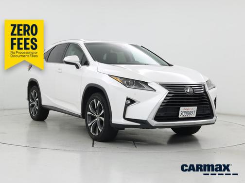 White 2017 Lexus RX 350
