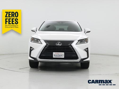 White 2017 Lexus RX 350