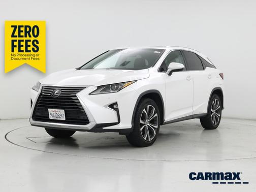 White 2017 Lexus RX 350