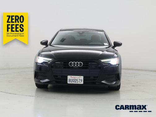 Black 2021 Audi A6 Premium Plus