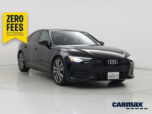 Black 2021 Audi A6 Premium Plus