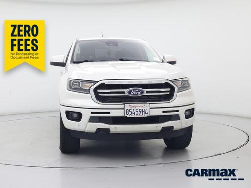 White 2020 Ford Ranger Lariat