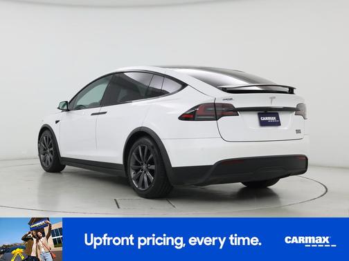 White 2022 Tesla Model X Plaid