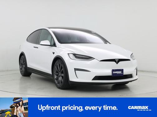 White 2022 Tesla Model X Plaid