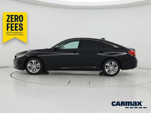 Black 2020 Honda Accord LX