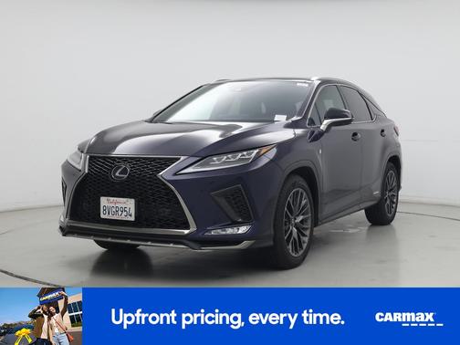 Blue 2021 Lexus RX 450h F-Sport