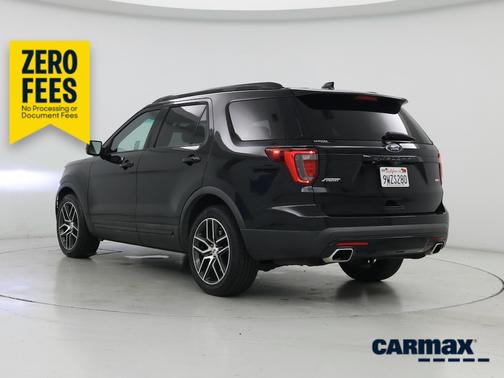 Black 2016 Ford Explorer Sport
