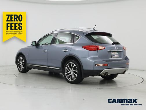 Blue 2017 INFINITI QX50