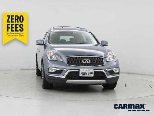 Blue 2017 INFINITI QX50