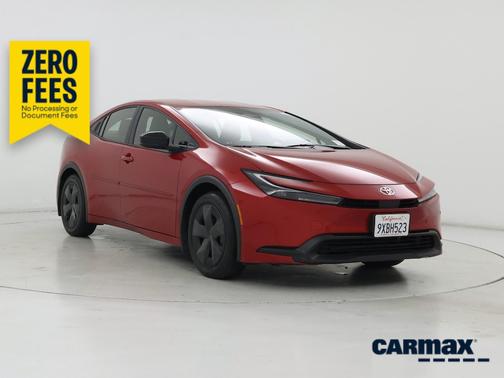 Red 2026 Toyota Prius LE