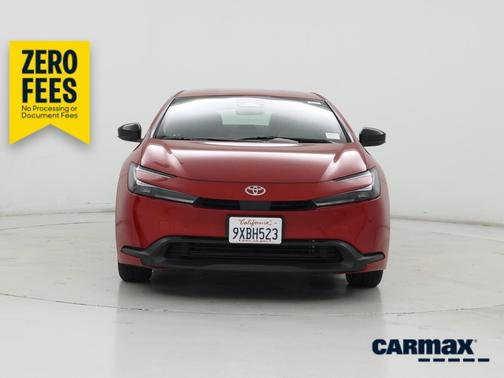 Red 2026 Toyota Prius LE