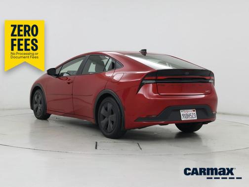 Red 2026 Toyota Prius LE