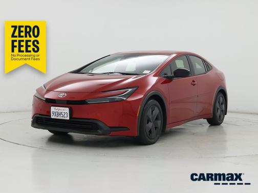 Red 2026 Toyota Prius LE