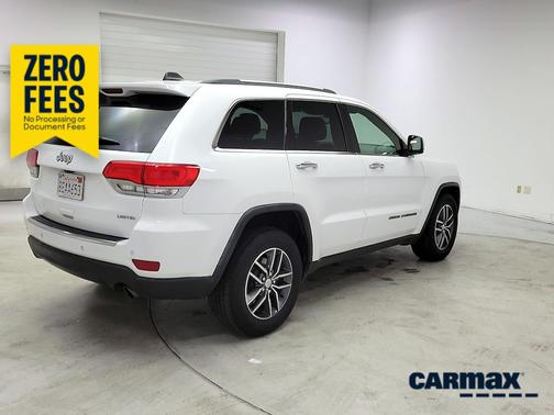 White 2018 Jeep Grand Cherokee Limited