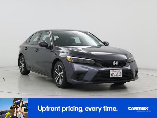 Gray 2024 Honda Civic LX