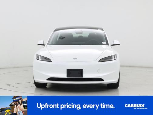 White 2024 Tesla Model 3 Long Range
