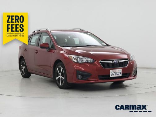 Red 2019 Subaru Impreza 2.0I Premium