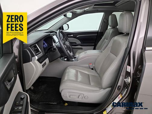 Gray 2019 Toyota Highlander Limited