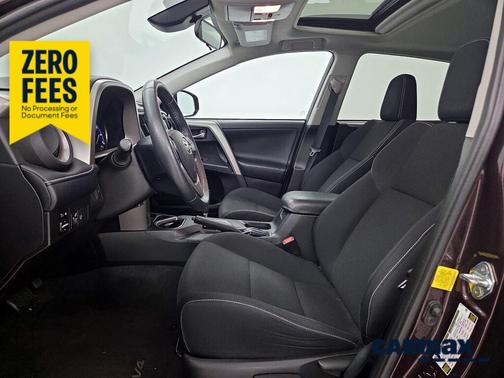 Purple 2018 Toyota RAV4 XLE