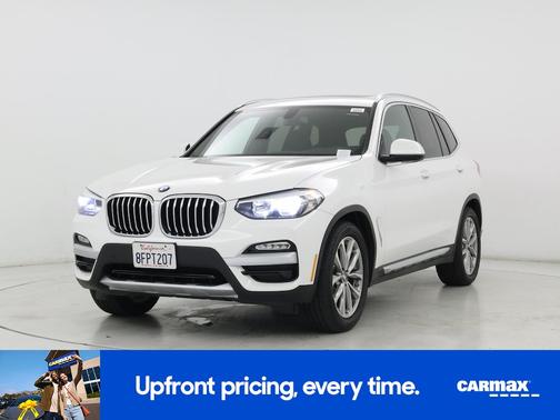 White 2018 BMW X3 XDrive30i
