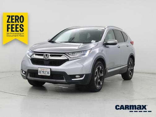 Silver 2018 Honda CR-V Touring