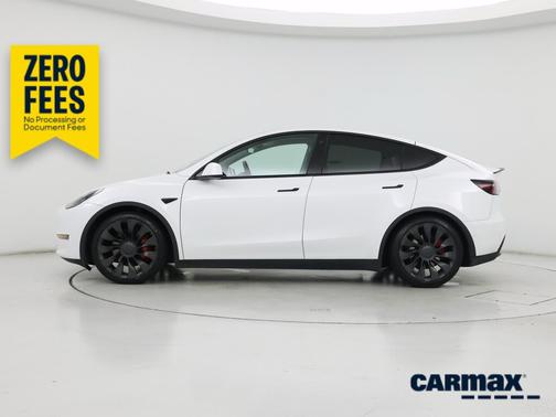 White 2022 Tesla Model Y Performance