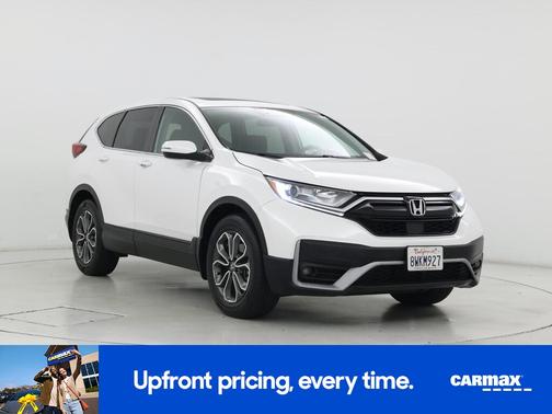 White 2021 Honda CR-V EX