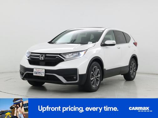 White 2021 Honda CR-V EX