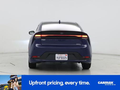 Blue 2025 Toyota Prius XLE