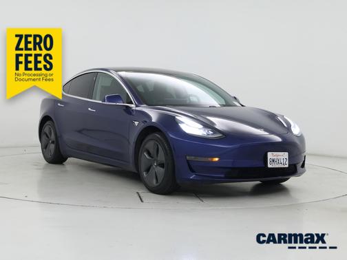 Blue 2019 Tesla Model 3 Standard Range